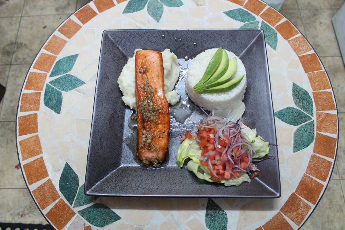 Salmon a la Plancha